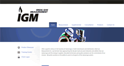 Desktop Screenshot of idealgasmeasurement.com
